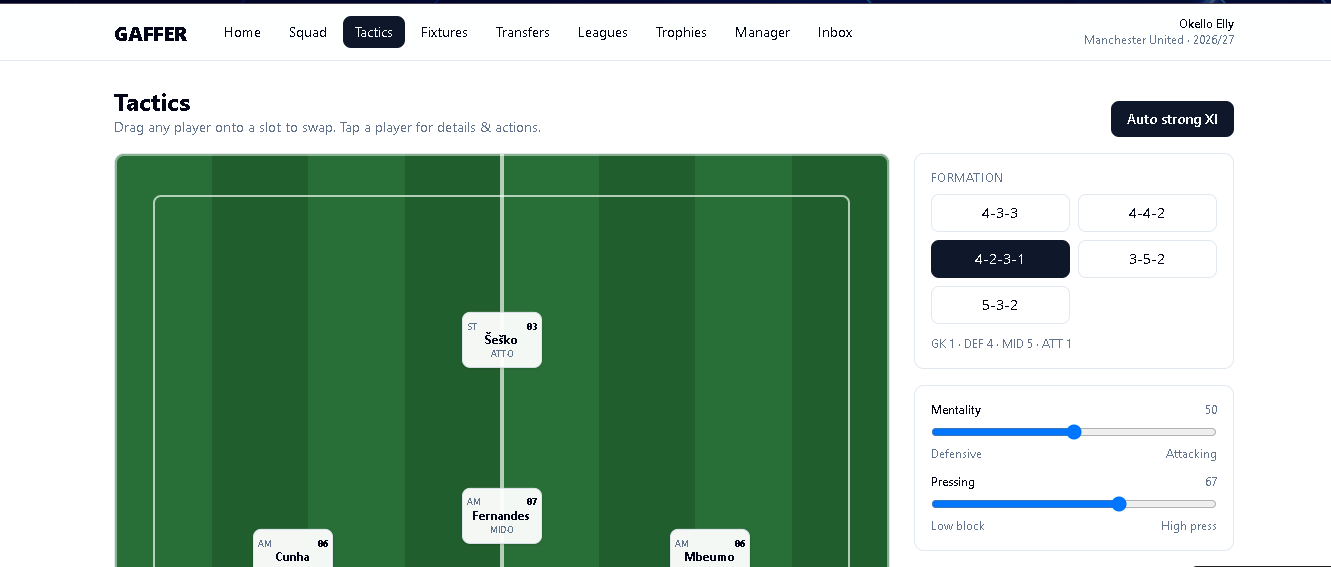 My Sim League project preview